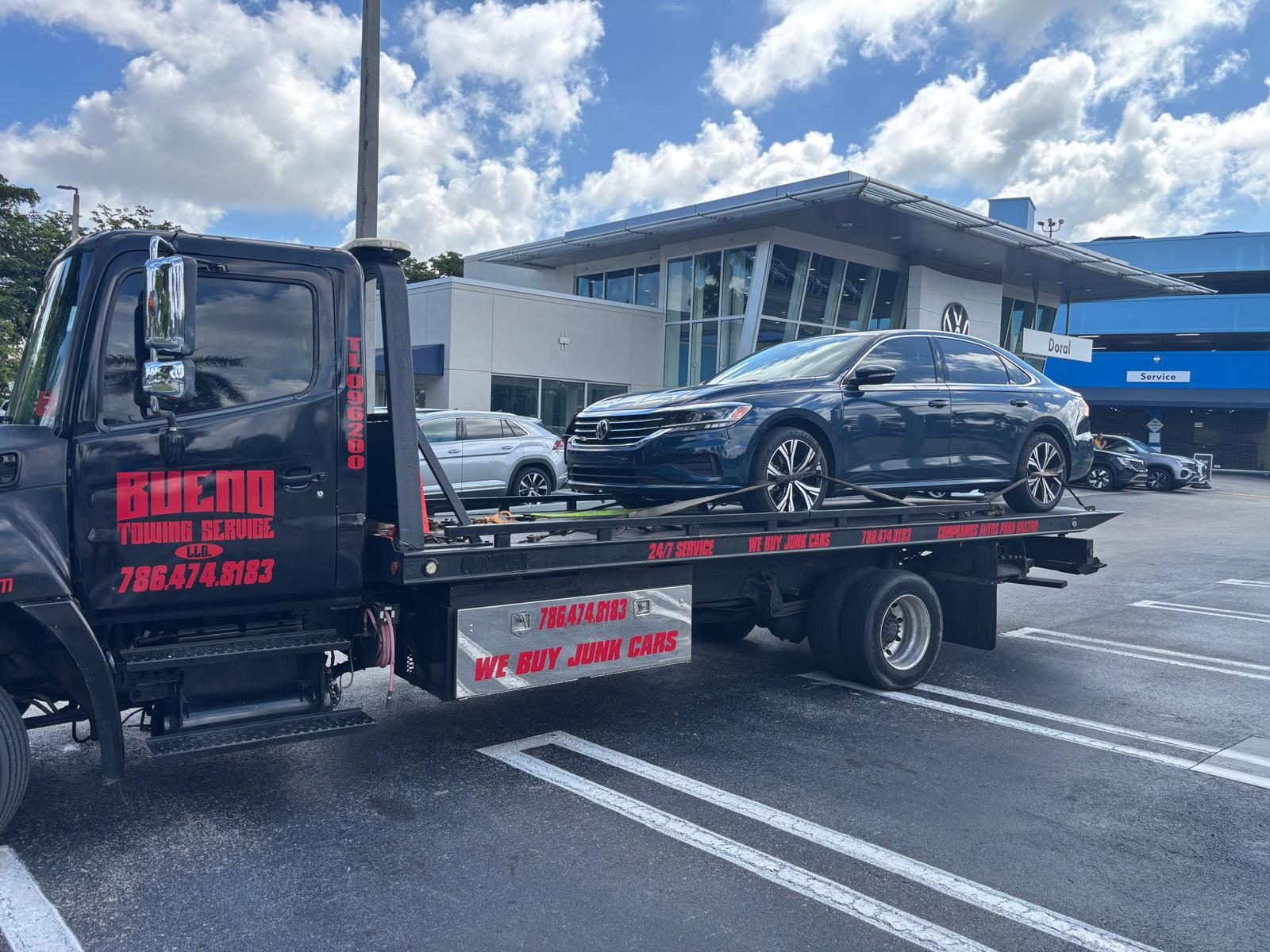 Local towing job in Miami